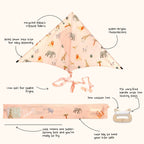Eco-friendly kite with Africa pattern