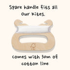 Kite spare wooden handle